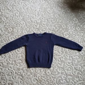 Polo knit sweater Childs size 6